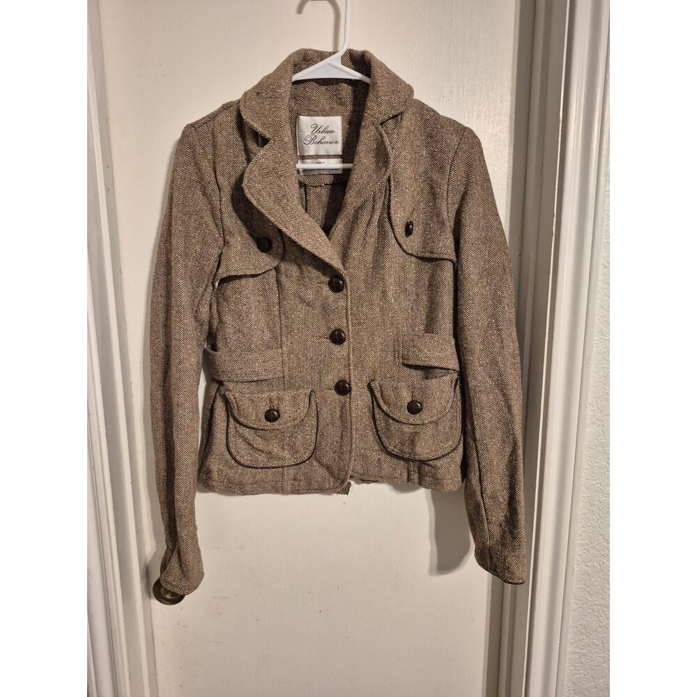 Urban Behavior Cropped Jacket